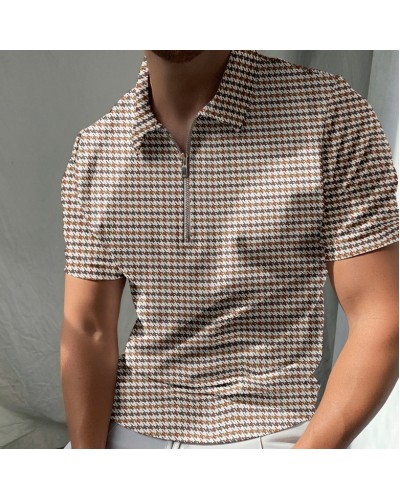 Men's short sleeve polo shirt HE1401-03-02