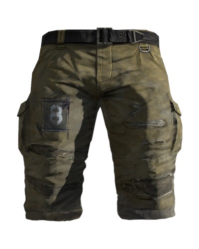 Edgy urban style shorts HF1915-03-04