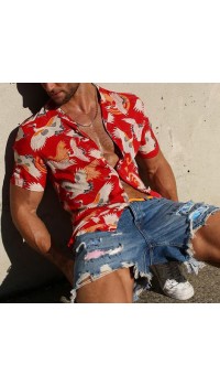 Floral Shirts Men's 3d Print For Male Hawaiian Tropical