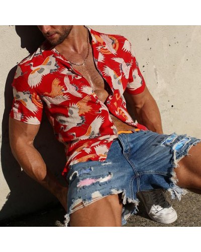 Floral Shirts Men's 3d Print For Male Hawaiian Tropical